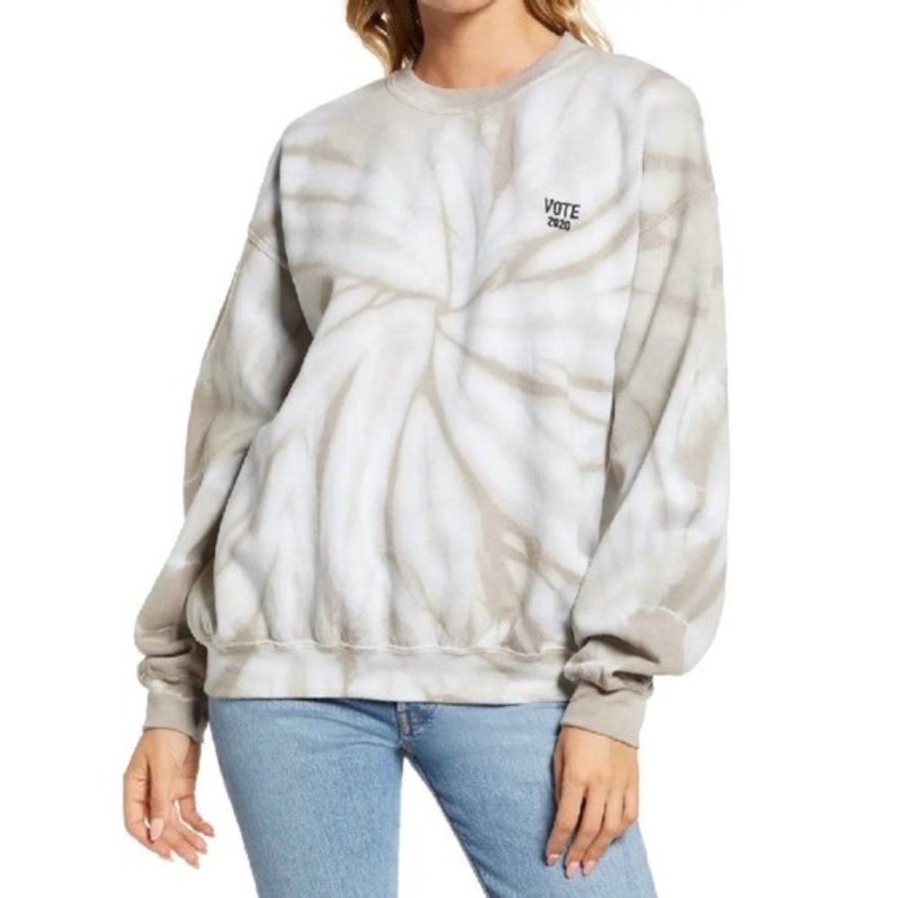 Treasure & Bond VOTE Collection Tie Dye Sweatshirt